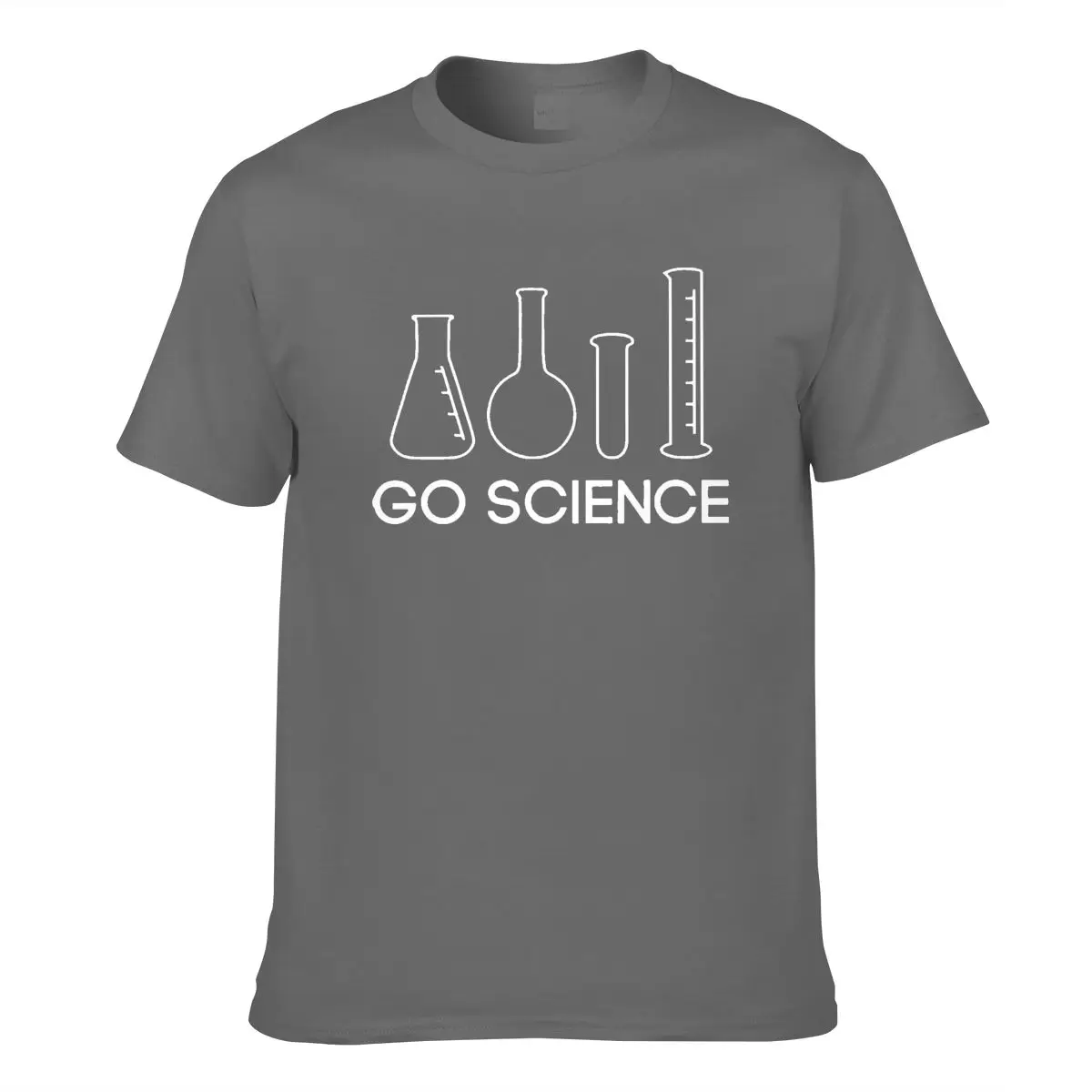 

Go Science - Mens T-Shirt - Physics - ScientistNerd -FreePrint T Shirt Mens Short Sleeve Hot Tops Tshirt Homme