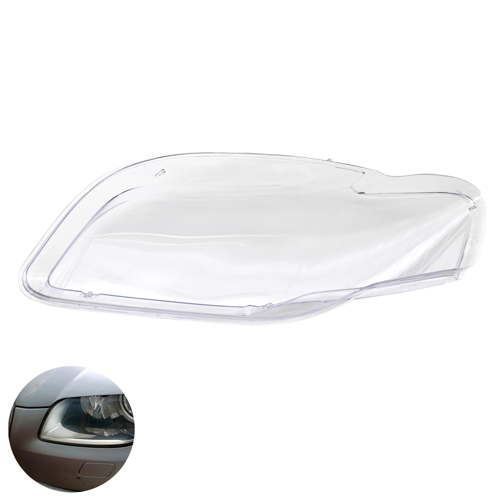 Right Front Headlamp Cover Moisture proof Transparent Headlight Lens