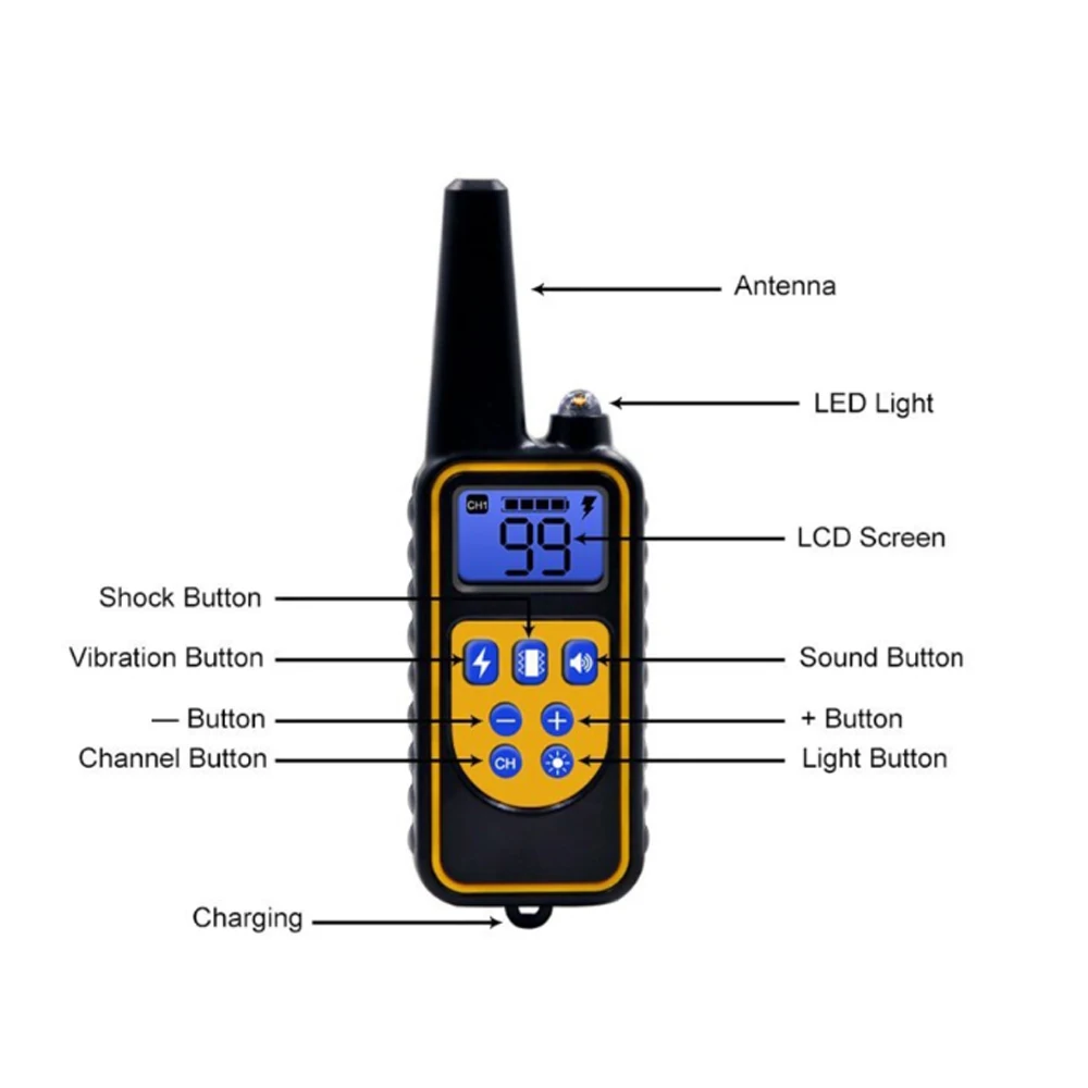 1 шт. Pet Электрический забор Беспроводной Смарт Водонепроницаемый обучающий