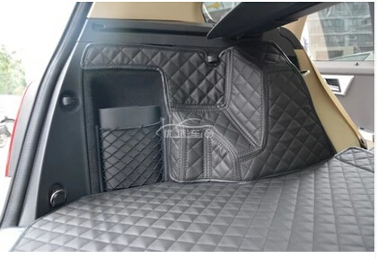 

no odor customized full covered pu leather waterproof cargo rugs non slip carpets car trunk mats for MercedesBenzGLK 260
