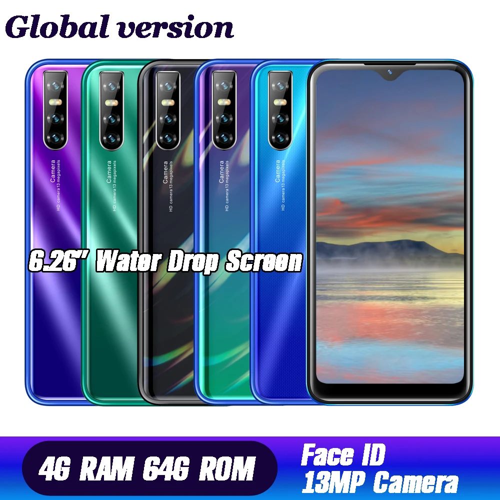 Note 9s смартфон с четырёхъядерным процессором ОЗУ 4 Гб ПЗУ 64 ГБ 13 МП | Мобильные