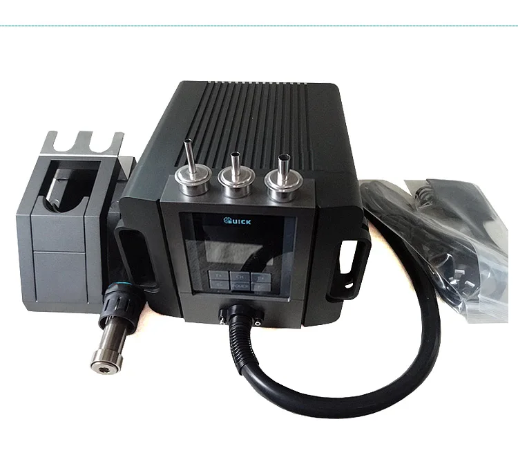 Quick TR1300A Интеллектуальная паяльная станция горячего воздуха BGA сварочная станция паяльная станция 1300 Вт ЖК-дисплей