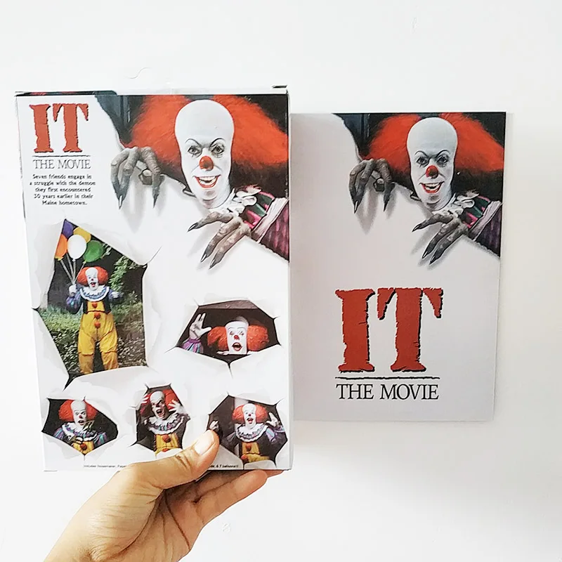 NECA 1990 фильм это Pennywise Джокер клоун старое издание фигурка модель игрушки куклы для подарка