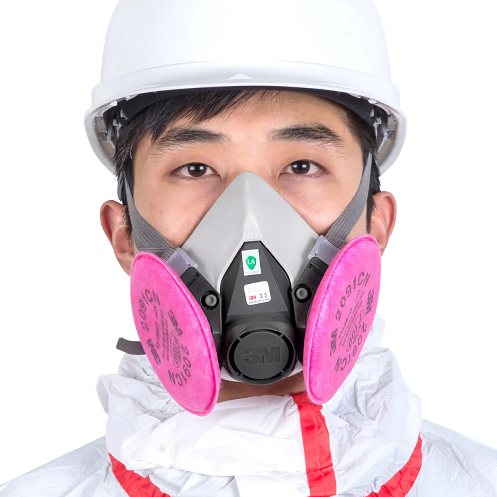 Комплект из 2 предметов 3 м 2091 сажевый фильтр серии 3M газ респиратор P100 Краски