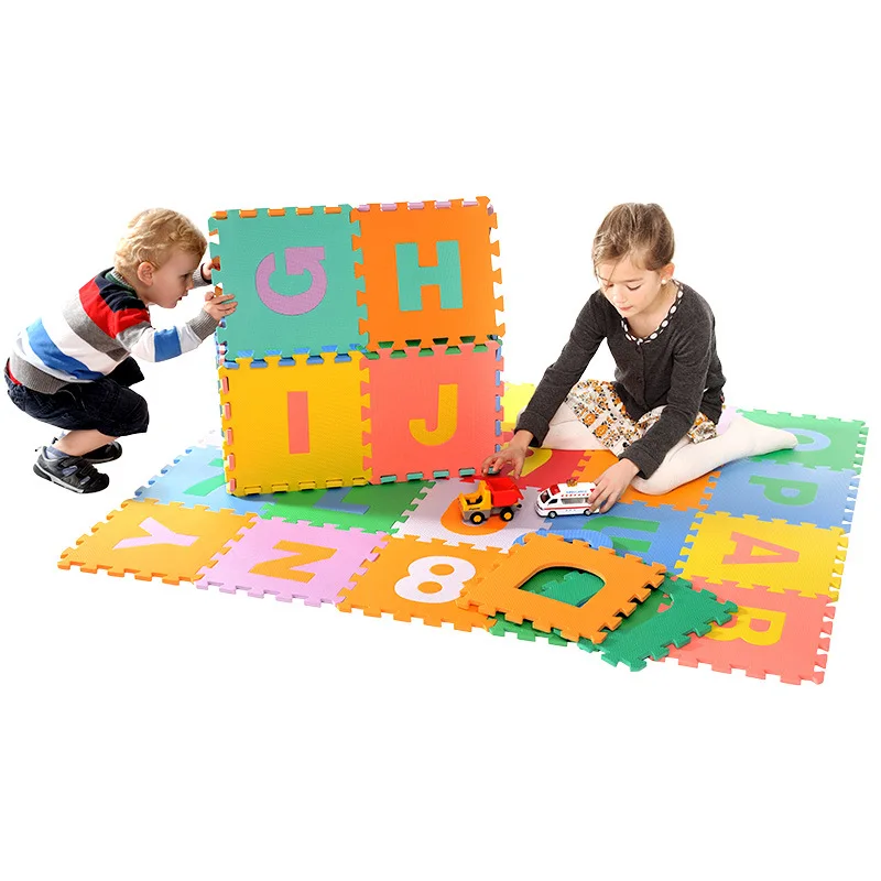 Детский развлекательный напольный коврик из пеноматериала с цифрами, обучающий пазл, минималистичный современный детский коврик для ползания Ma