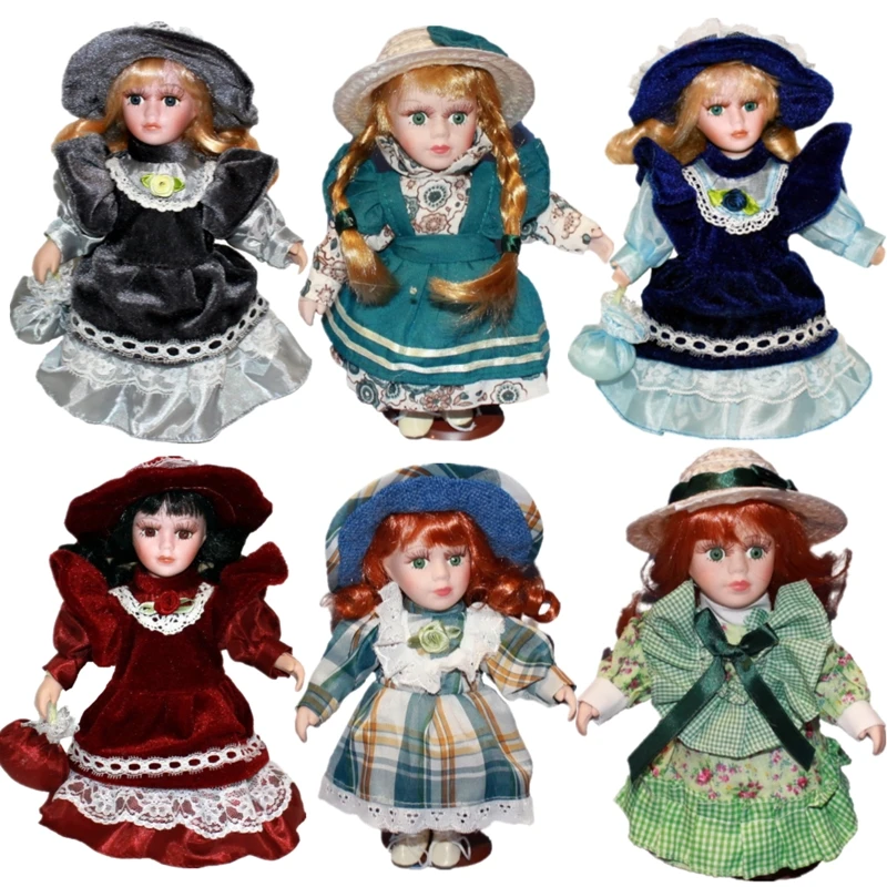 porcelain fashion dolls