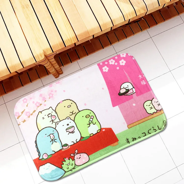 see chart IVYYE 38x58 см Sumikko gurashi стиль аниме коврик для украшения дома ковры для спальни коврики для ванной плюшевые коврики коврик для двери подарки Новинка - Цвет: see chart