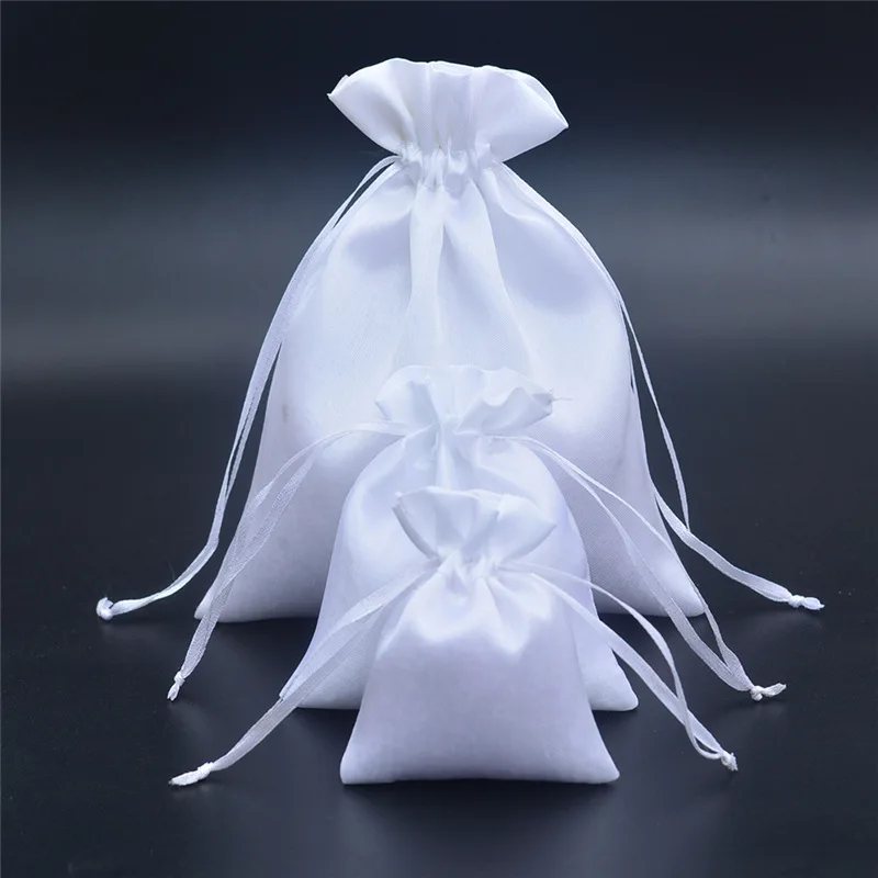 thumbnail image 2 of Drawstring Gift Bags PATIKIL Satin Gift Bags, 6 Pcs 6 X 4 Inch Wedding Favor Drawstring Bags With Drawstring For Birthday Christmas Jewelry Party, Gold/Rose Gold/Black Party Favor Bags 2 of 10