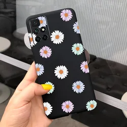 Cute Fashion Soft TPU Phone Back Cover - 6.5'' Bumper Coque for Xiaomi Redmi 10 (Black 2027)