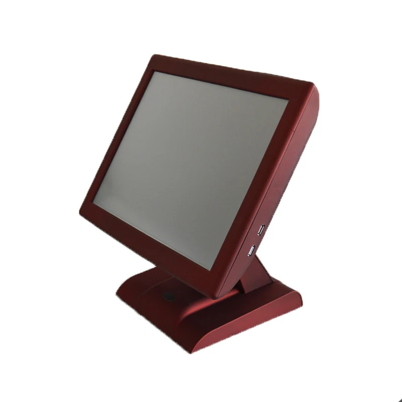 Pos система машина touch15inch резистивный сенсорный экран и MSR для продажи