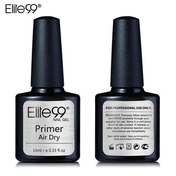 

Elite99 10ml Soak Off Primer Gel Varnish Fast Air Dry Glitter Gel Nail Polish For Nail Art Manicure Semi Permanent Top Base Coat