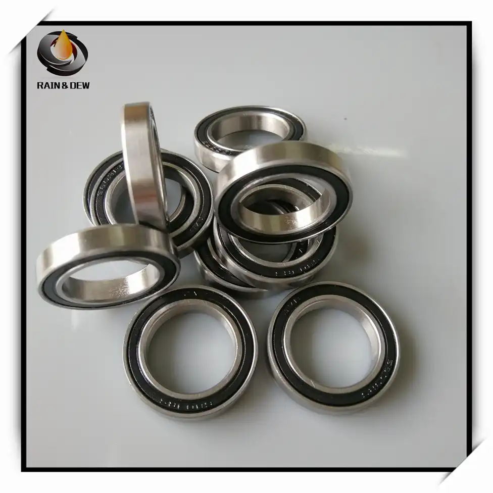 17x26x5 mm 10 PCS 6803-2RS Metal Rubber Ball Bearing Bearings BLACK 6803RS