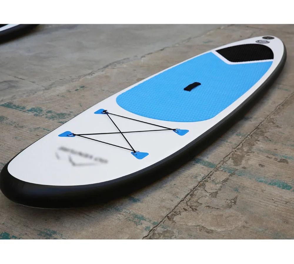 Inflatable surfboard stand up paddle board surfing surf board - Цвет: Синий