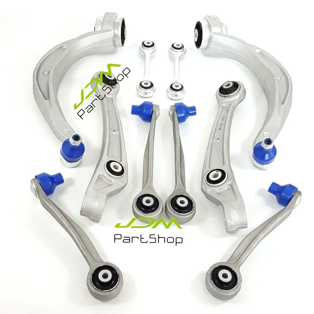 

10Pcs Front Lower Suspesnion Track Control Arm Kit for 09-10 Audi A4 A5 Quattro S4 S5 Q5