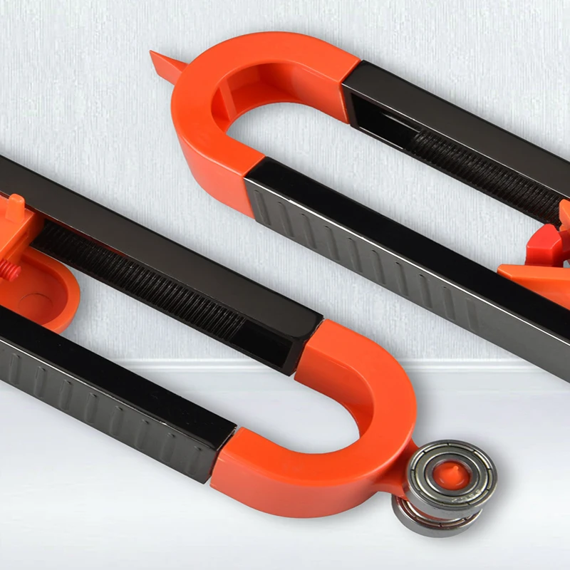 Jauge De Contour - Outil Pour Copier Les Formes Irrégulières, 2 Pièces, Pour Menuiserie, Carrelage, Bricolage - 5