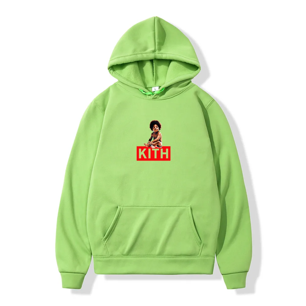 2021ss KITH Biggie Vintage sweatshirt Men Best Quality hoodies Summer