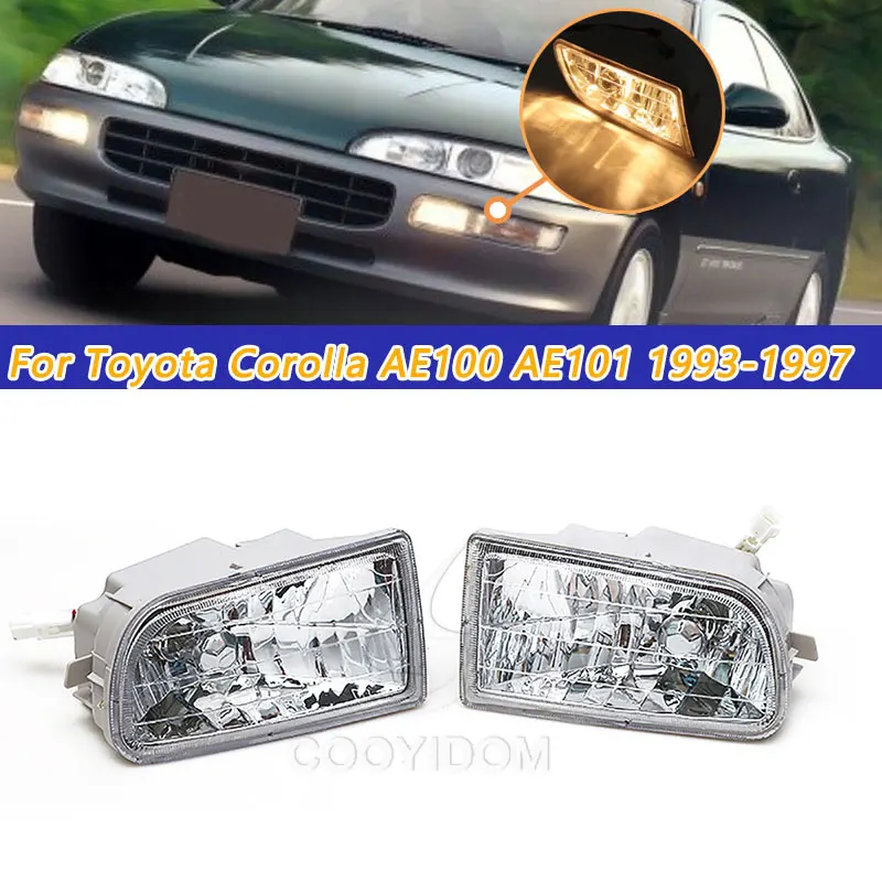 1 пара светодиодных противотумансветильник р COOYIODM для Toyota Corolla AE100 AE101 1993-1997 A1649060451