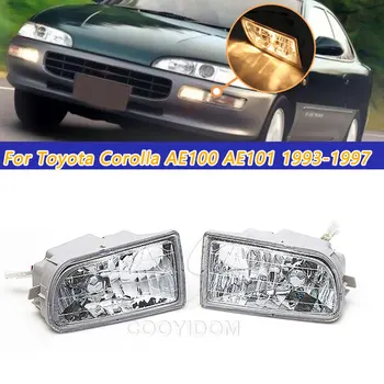 

COOYIODM 1pair Car Stying Front Fog Light LED Fog Lamp LED For Toyota Corolla AE100 AE101 1993-1997 A1649060451 Assembly