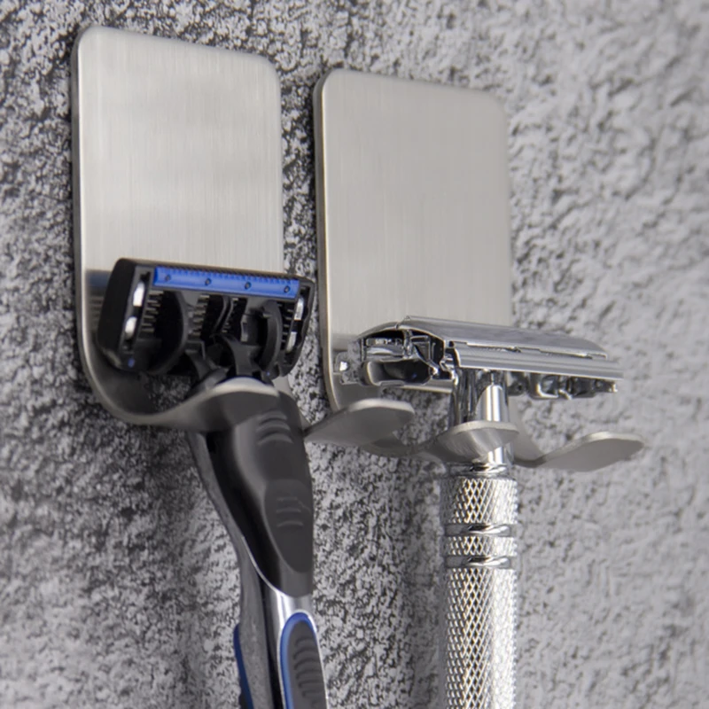 304-Stainless-Steel-Razor-Holder-Men-Shaving-Shaver-Shelf-Shaving-Razor-Rack-Wall-Mount-Bathroom-Storage (2)