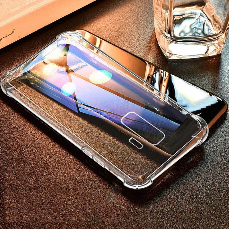 

Fashion Transparent Airbag case For Oppo RENO 10X Zoom RENO 2 Z Realme Q X Realme 3 5 Pro Clear Armor Cover Soft TPU Cases