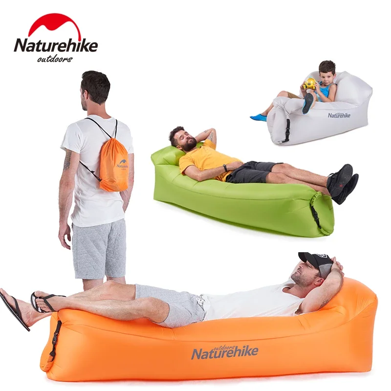 Naturehike Inflatable Lounger Air Sofa Camping Beach Sofa Outdoor