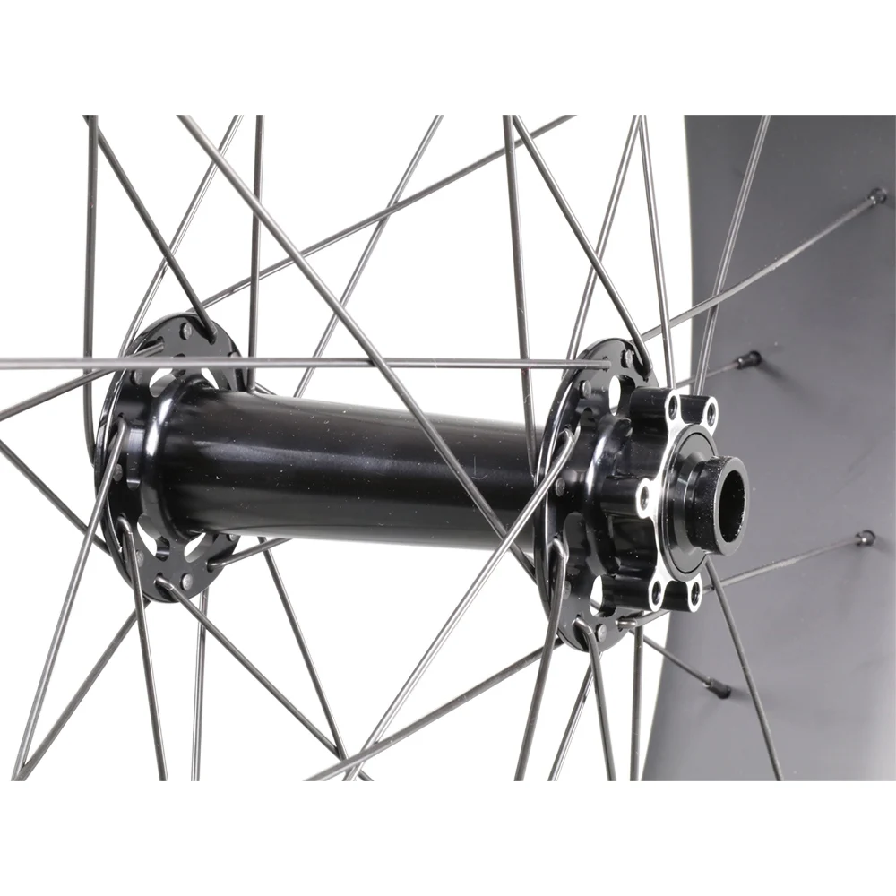 Cheap Ican Carbon fat bike wheel 90mm toray T700 fat bike rims new carbon wheels sram XX1 19x12 rear space FW90 2