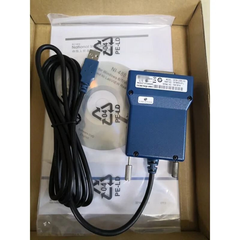 Новая интерфейсная карта 778927-01 NI GPIB-USB-HS Оригинальная сбора данных gрп IEEE488 1 шт. |