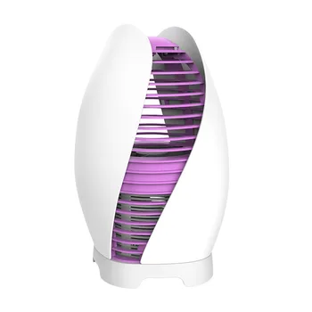

2020 New USB Electronic Mosquito Killer Lamp Non-hazardous 365nm Purple Light Silent Bug Zapper Home Decor
