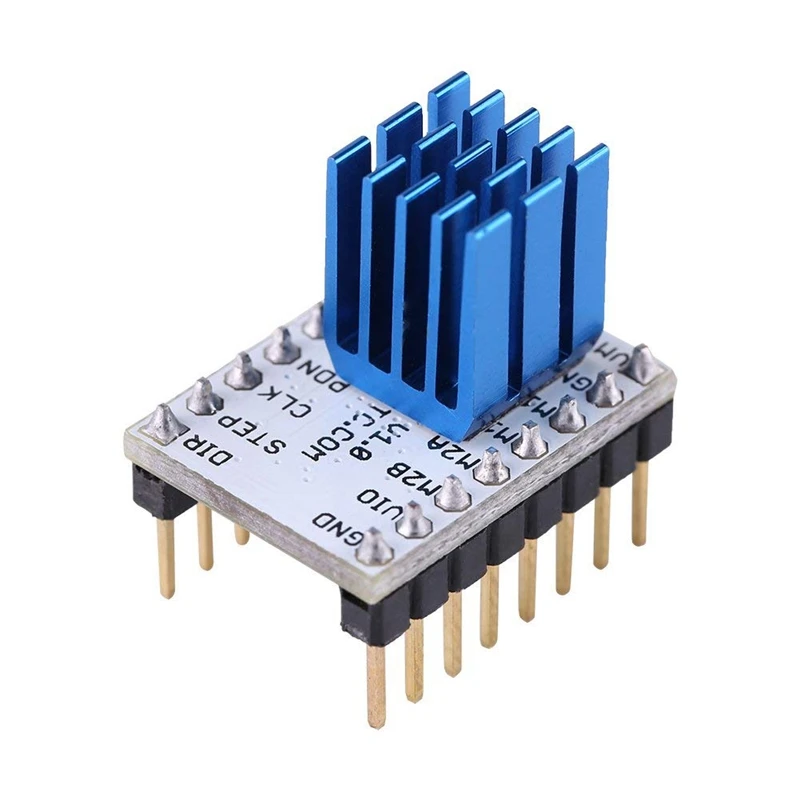 BMBY-5pcs TMC2208 шаговый двигатель бесшумный драйвер силовая трубка StepStick встроенный драйвер ток 1.4A пиковый ток 2A Замена TMC2100 M