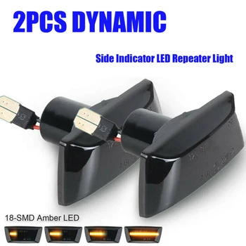 

Waterproof Repeater Light Lightweight ABS + PC 7.1 * 3.4cm 18 LEDs Amber 12V