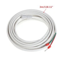 3m 10K 16A Electric Temperature Sensor Probe For Floor Heating System Thermostat