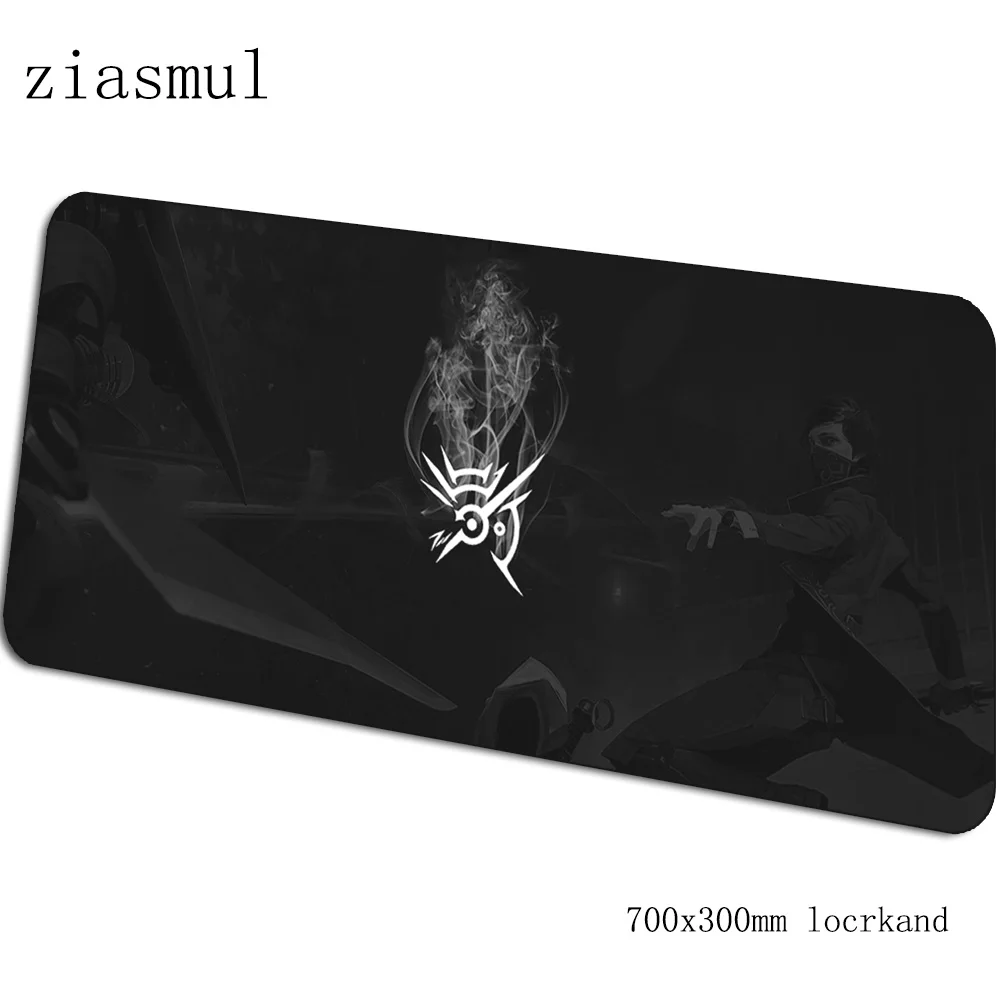 Коврик для мыши Dishonored, дешевый компьютерный коврик 700x300x3 мм, игровой коврик для мыши, большой милый коврик для мыши с HD принтом, клавиатура для игр, ПК, геймерский стол - Цвет: pattern 7