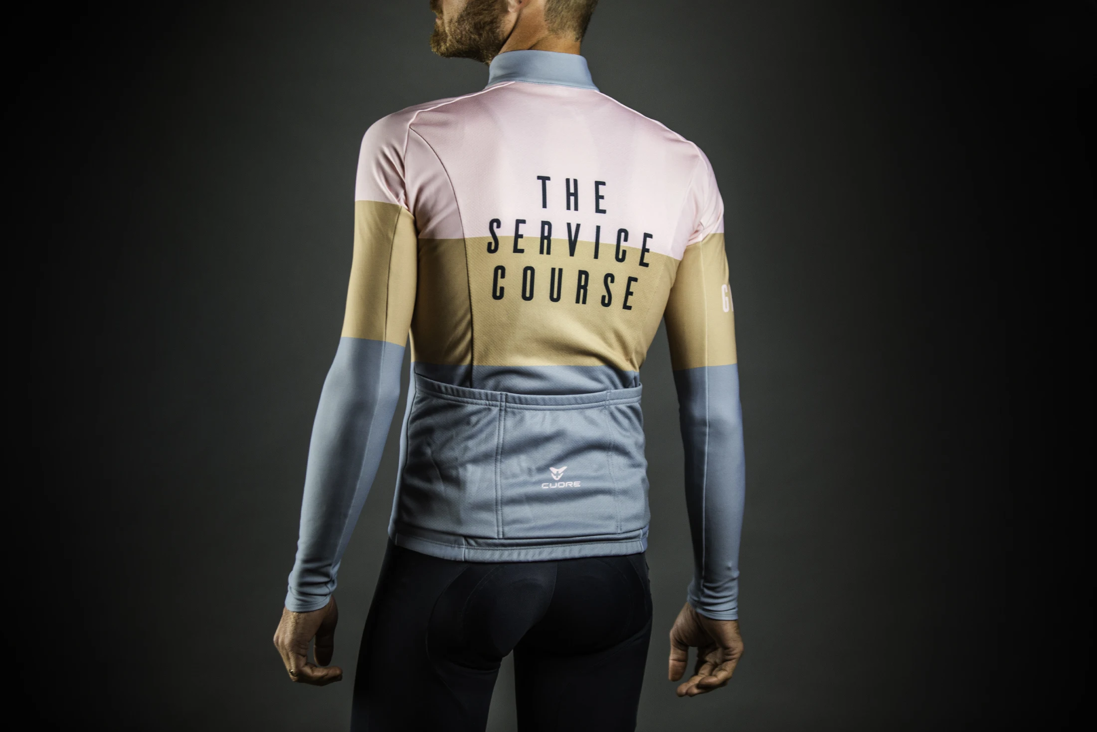 New Jersey outdoor winter cashmere production long-sleeved cycling clothing men's outdoor sports jacket