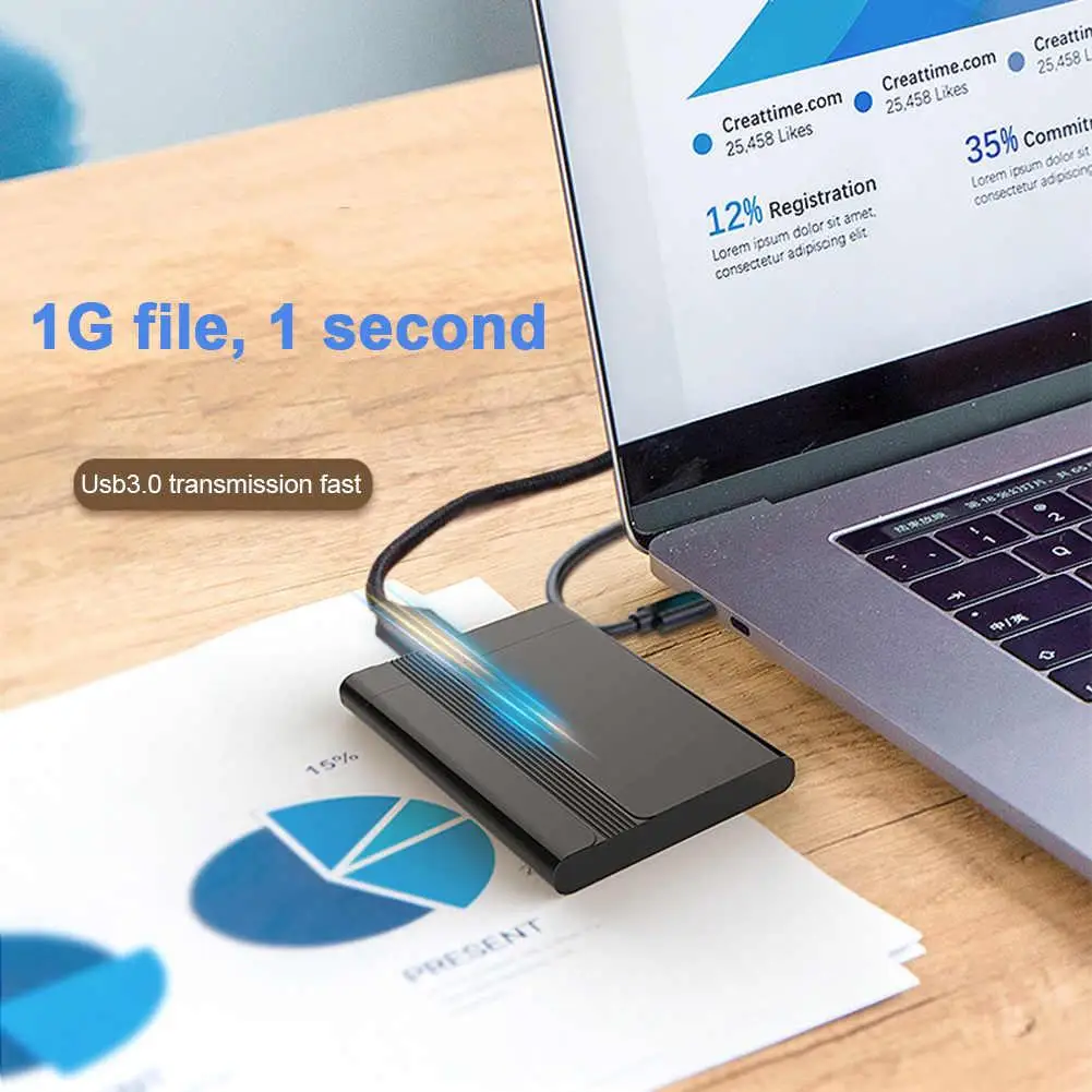 

2019 Newest High Quality 2.5-Inch 5Gbps SATA To USB 3.0 Hard Drive Enclosure Hard Disk Adapter