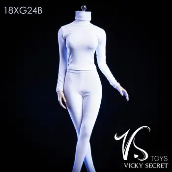 

VSTOYS 1/6 Scale Action Figure with tights autumn clothes stealth suit suitable for female body in stock