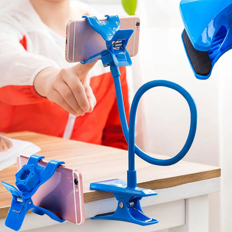Smart Phone holder Lazy Mobile Phone Universal Stand Flexible Clip Bracket Holder Lazy Bed Desktop for Cellphone Support TXTB1 Smart Phone holder Lazy Mobile Phone Universal Stand Flexible Clip Bracket Holder Lazy Bed Desktop for Cellphone Support TXTB1