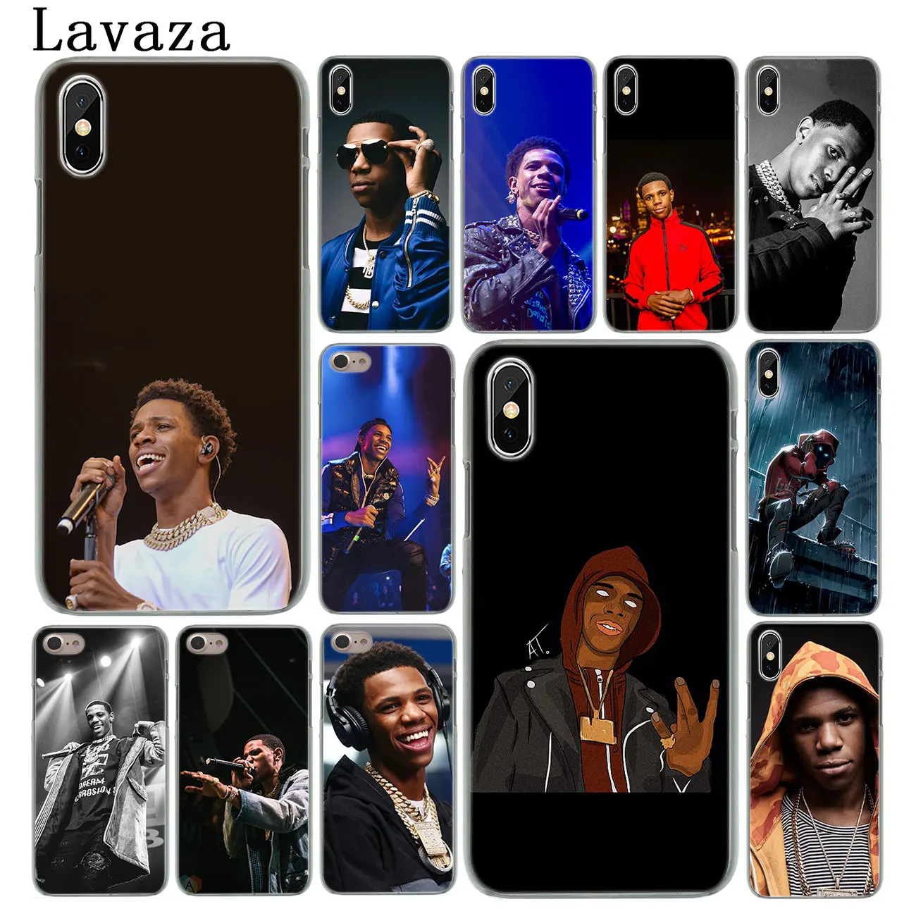 Жесткий чехол с капюшоном Lavaza A Boogie wit da для iPhone XR X XS 11 Pro Max 10 7 8 6 6S 5 5S SE 4
