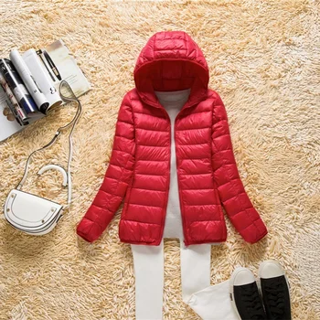 

Ultra Light Down Jacket Women Plus Size Korean Winter Coat Women Parkas Mujer 2020 Jackets Casacas Para Mujer KJ342