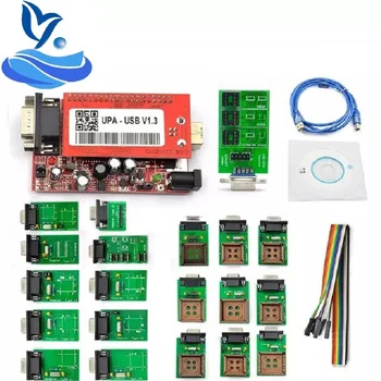 

UPA USB Programmer Full Package UPA USB 1.3 Programmer AUTO ECU Programmer Full Set UPA Adapter UPA V1.3 ECU Programmer UAP Prog