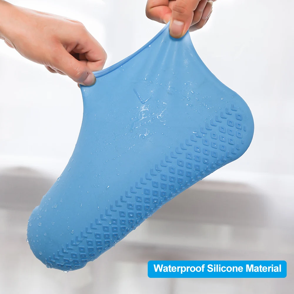Reusable-Silicone-Shoe-Cover-S-M-L-Waterproof-Rain-Shoes-Covers-Outdoor-Camping-Slip-resistant-Rubber (1)