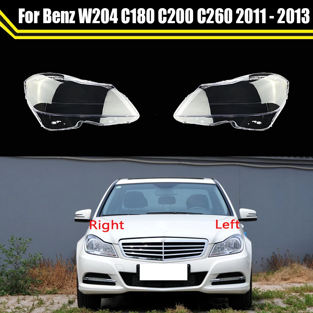 Car Front Lampshade Headlamp Headlight Shell Caps Auto Glass Lens Cover