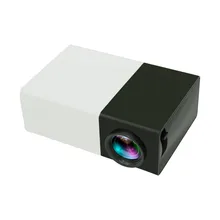 Мини проектор передвижной цвет с HDMI USB AV интерфейсы и дистанционное управление 400 люмен США Великобритания AU Европейский шнур питания