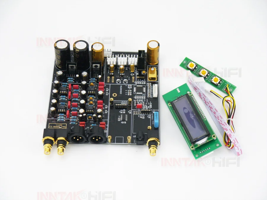 Собранный HiFi ES9038PRO + TCXO 0.1PPM 4 слоя ЦАП Декодер доска/лучше чем ES9018 ES9028PRO ЦАП|dac decoder