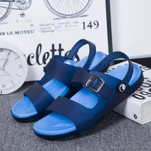 Г., новые мужские сандалии летние Вьетнамки, тапочки Мужская Уличная пляжная повседневная обувь дешевые мужские сандалии водонепроницаемая обувь Sandalia Masculina