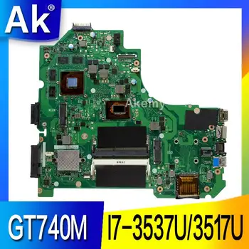 

AK K56CB Laptop motherboard for ASUS K56CB K56CM K56C K56 S550CM S550C Test original mainboard I7-3537U/3517U GT740M