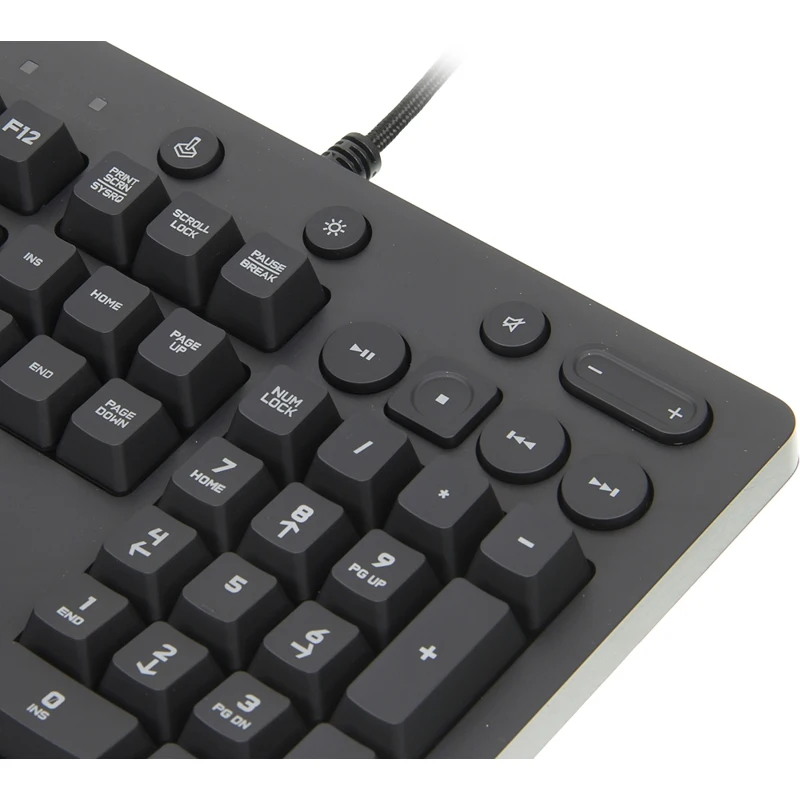 Клавиатура Logitech G213 Prodigy RGB черный USB Multimedia for gamer LED