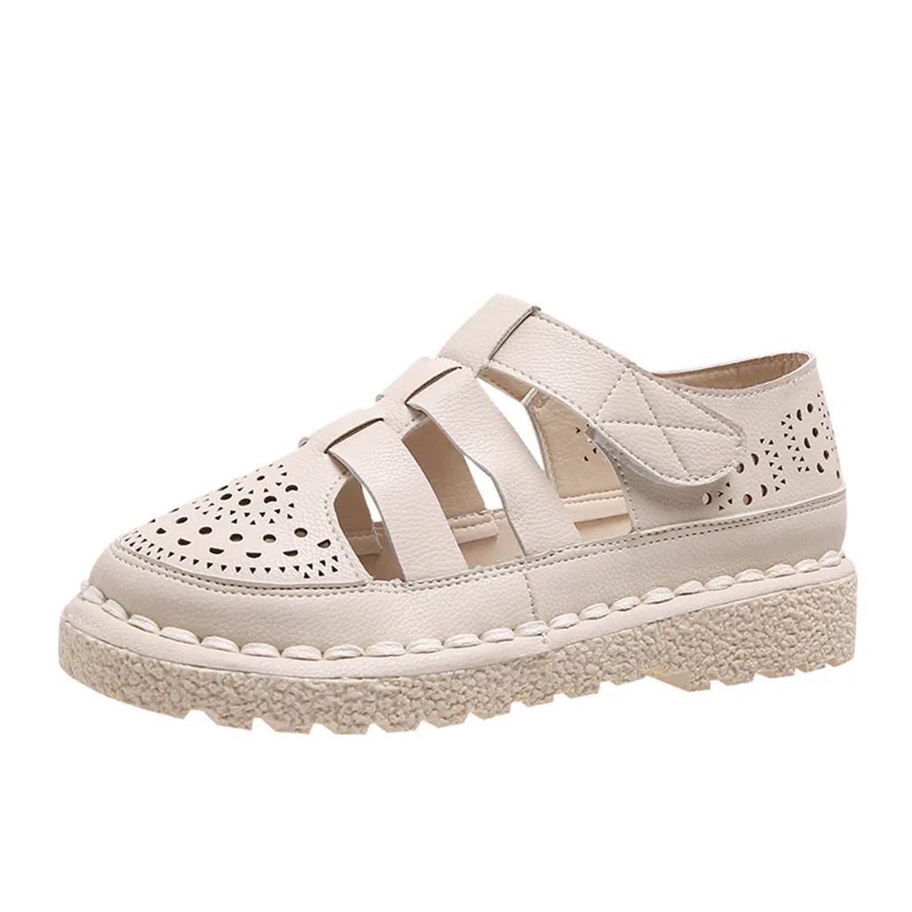 

Casual Shoes WoMen Shoes Summer Tide Flat Bottom Roman WoMen Sandals Solid Women Platform Casual Shoes #56