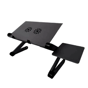

Foldable Laptop Stand Computer Desk Tablet Notebook Holder Desk Bracket Standing Adjustable JR Deals