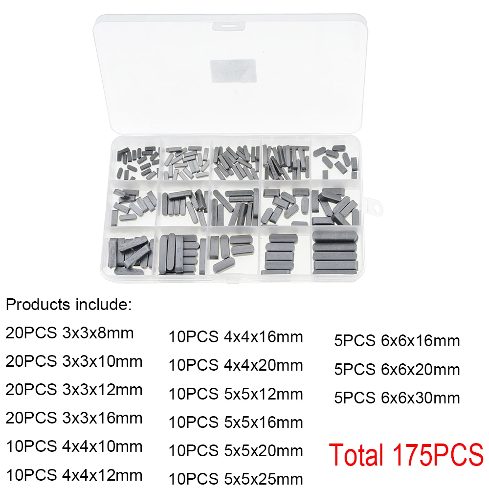 4mm 5mm 6mm 175pcs por caixa 01