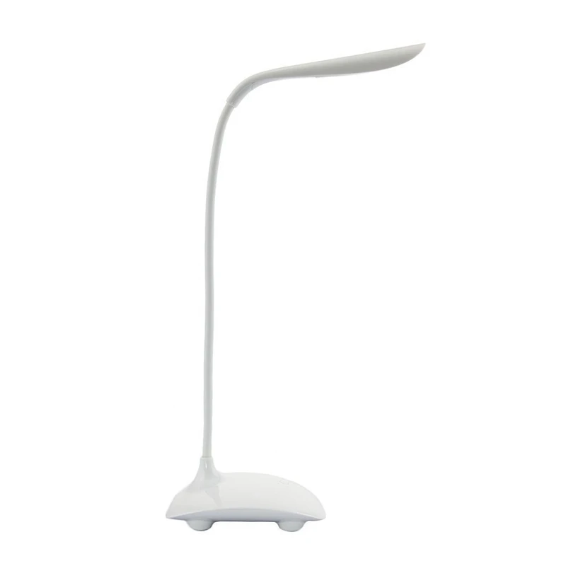 

New USB Rechargeable Touch Sensor LED Table Desk Bed Lamp Reading Light(White)